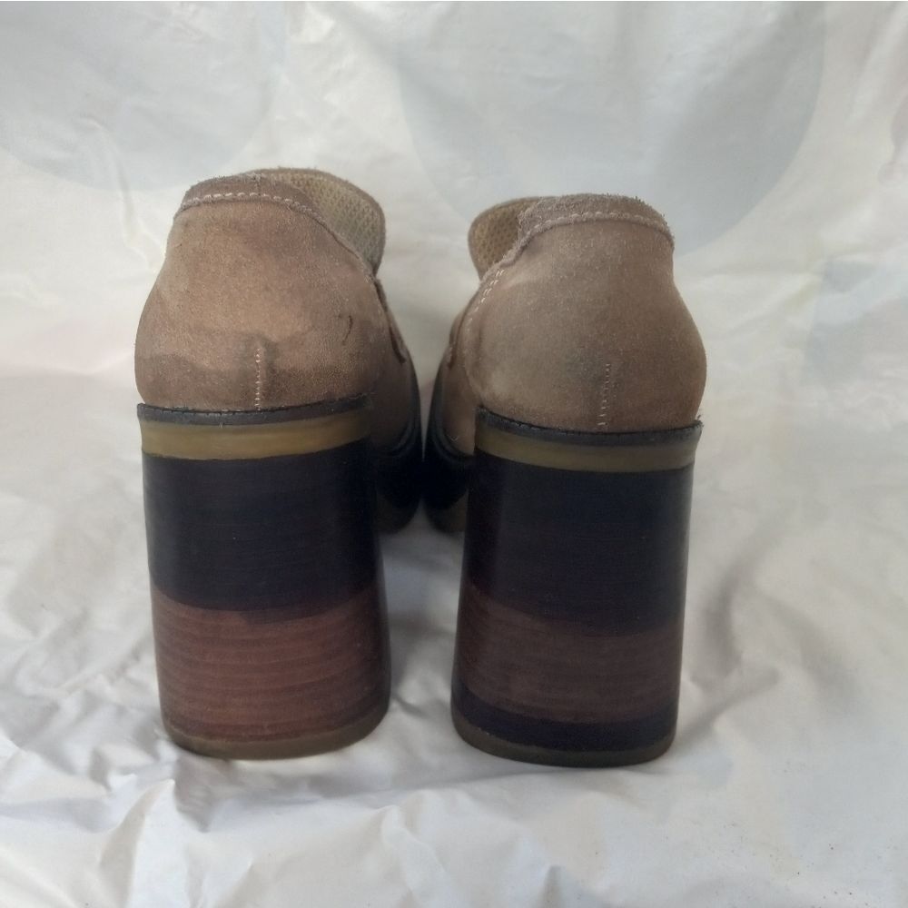 Vintage Bakers Shoes Chunky Block Heel Size 8 US - Picture 6 of 16